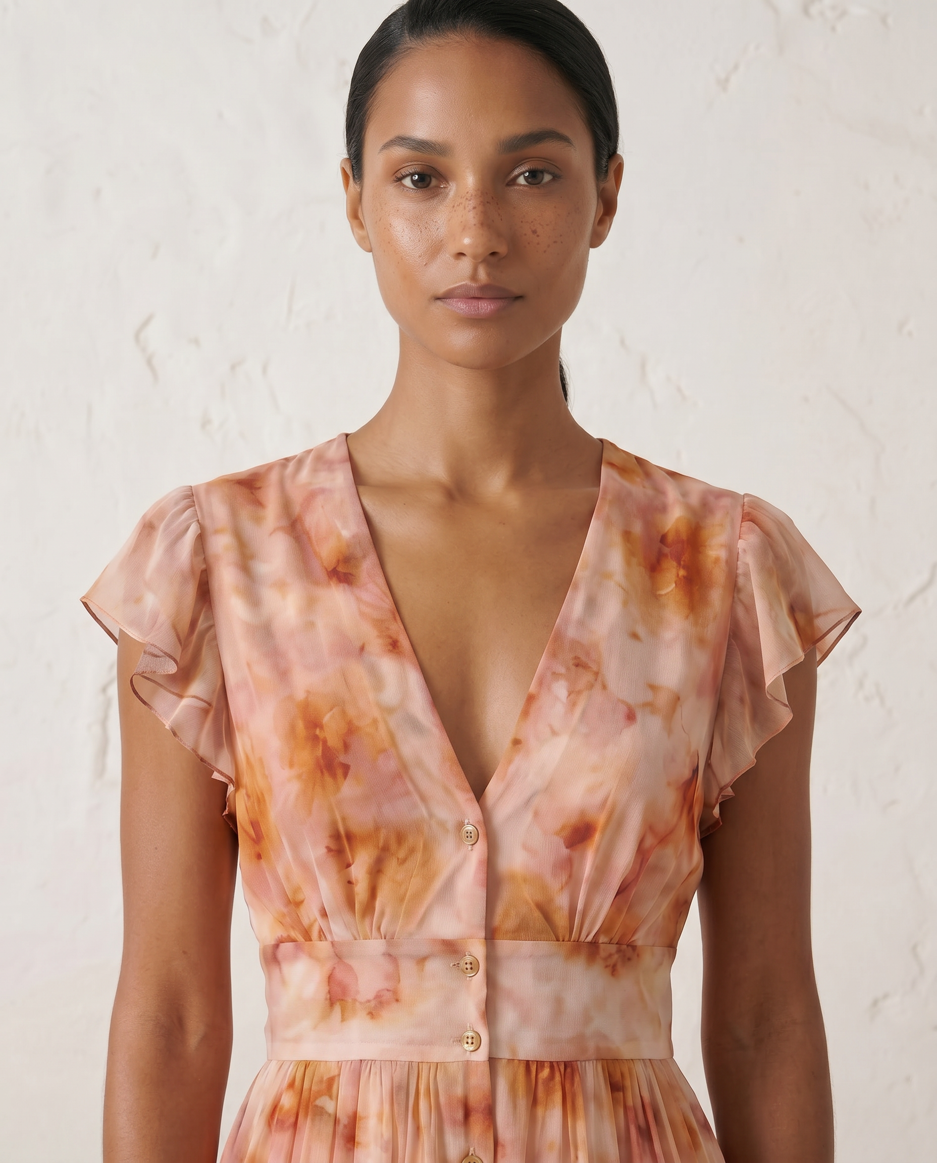 Robe Yasmine Voile Imprimée