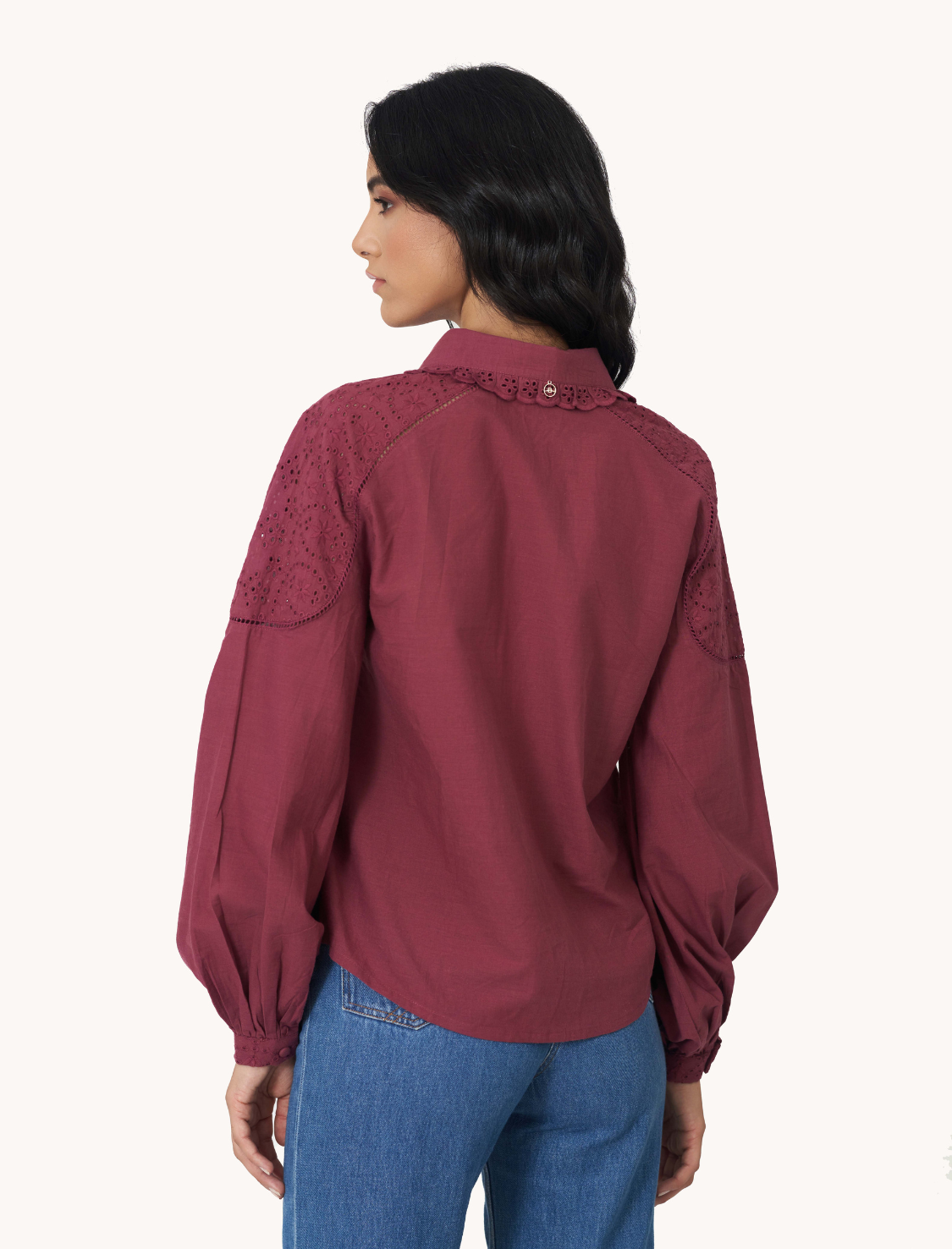 Chemise Chloé Bordeaux