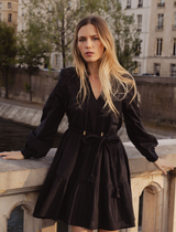 Black Amélie Dress