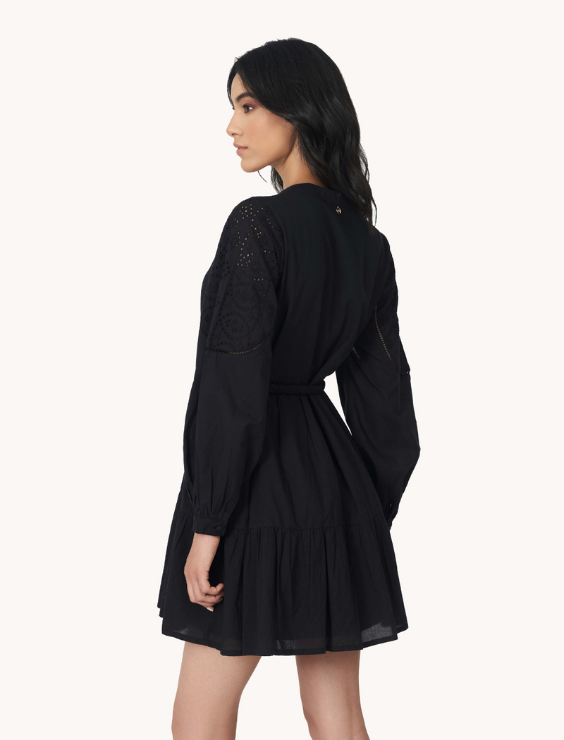 Black Amélie Dress
