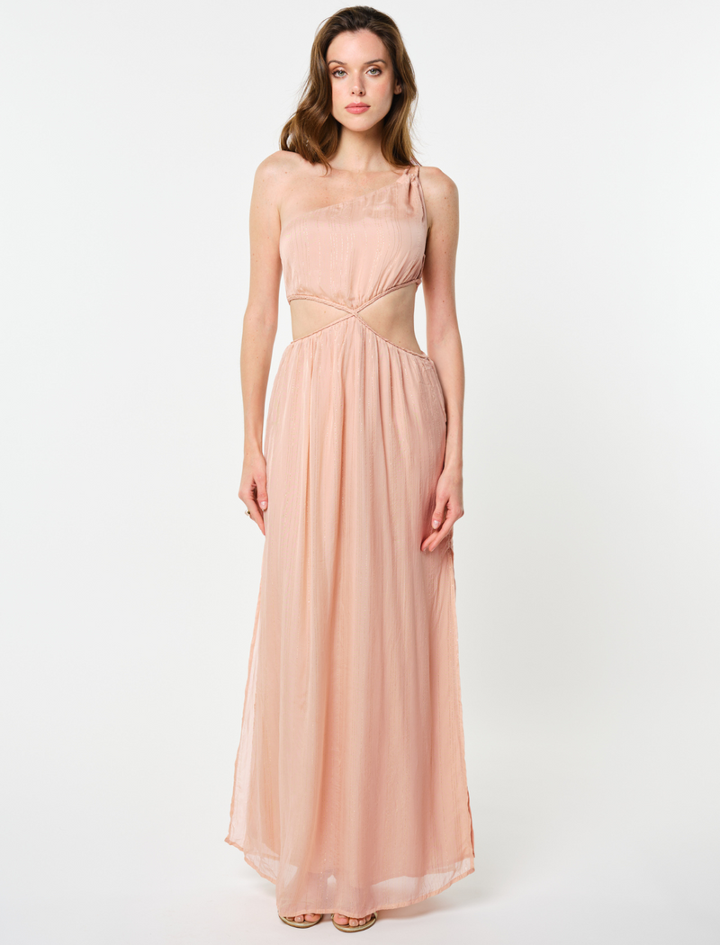 Nude peach 2024 dress