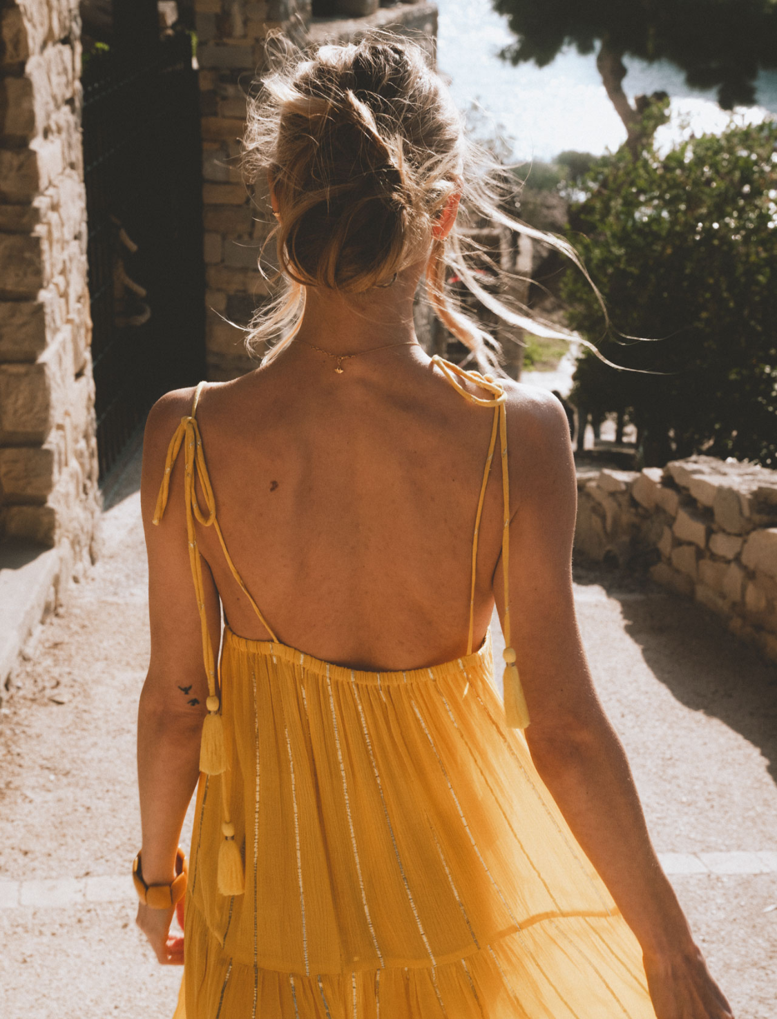 Yellow Daisy Dress