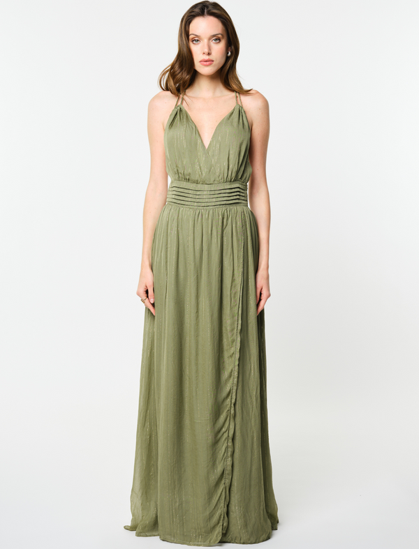 Olympia Green Sage Dress