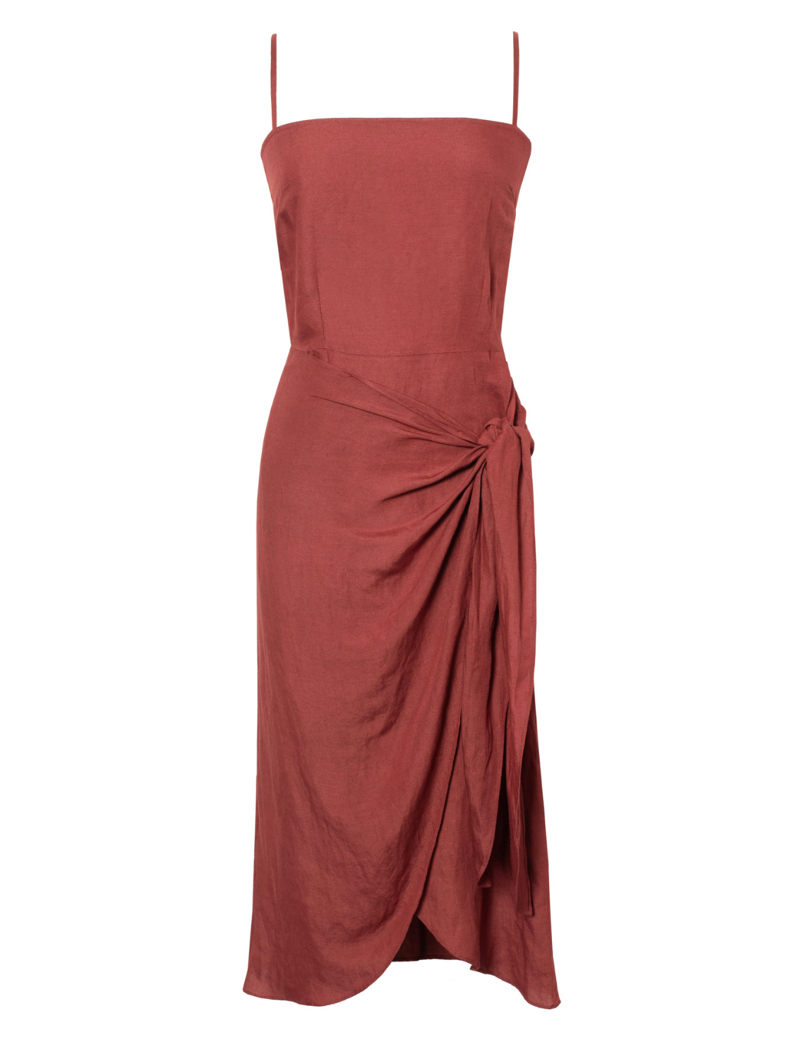 Salome Red Brick Dress