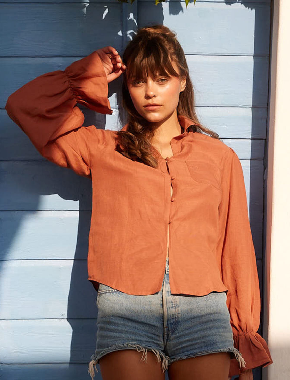 Zoe Terracotta Shirt