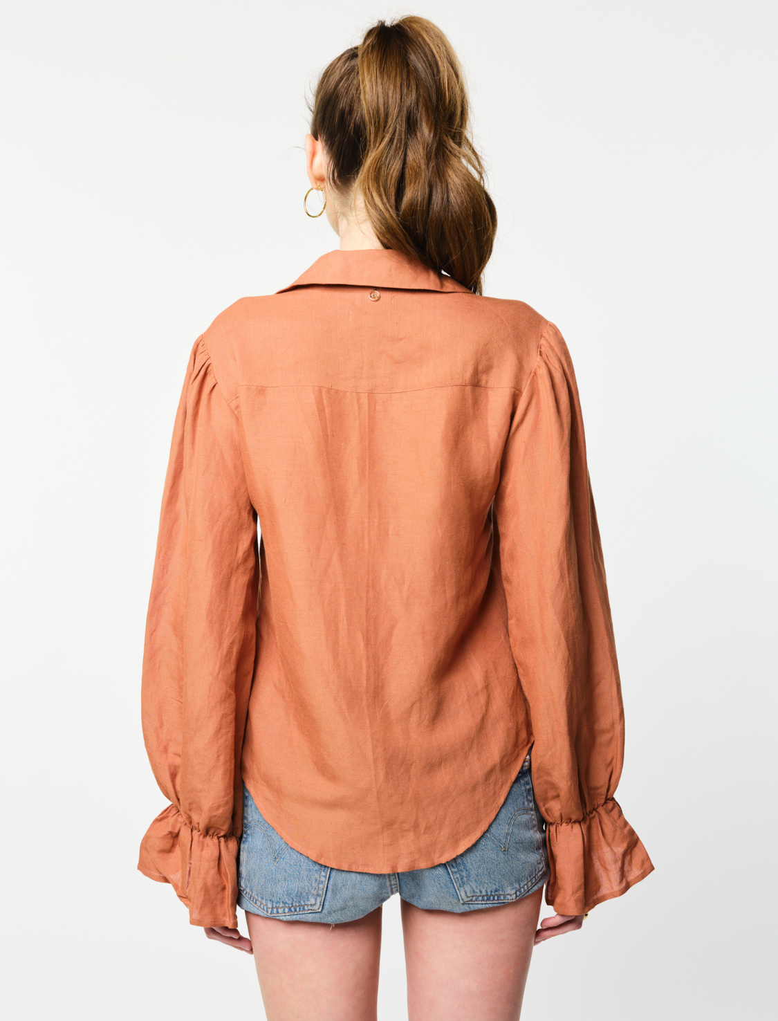 Zoe Terracotta Shirt