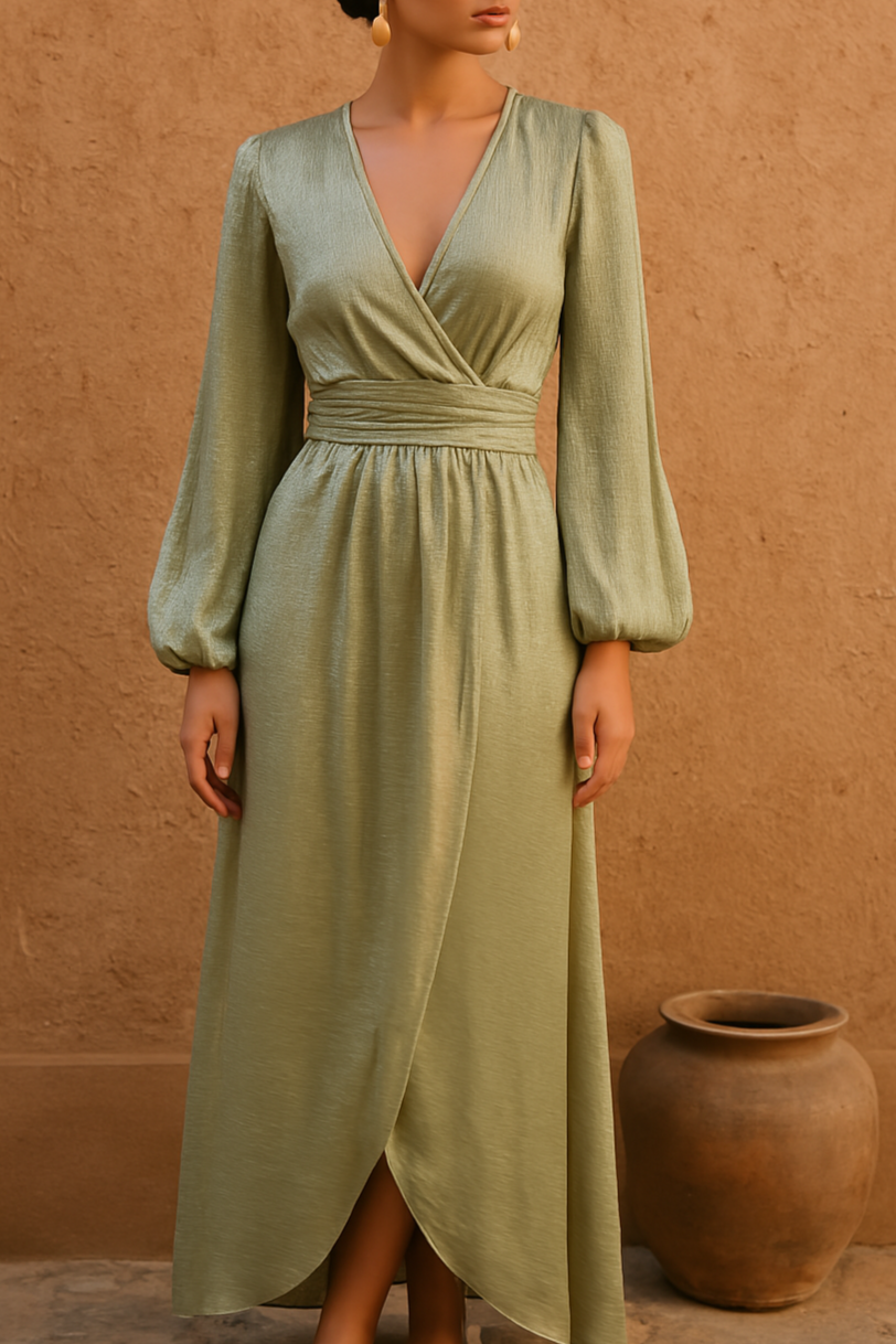 Robe Elya Vert Sauge
