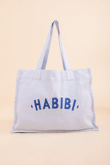 Cabas Habibi Bleu et Blanc