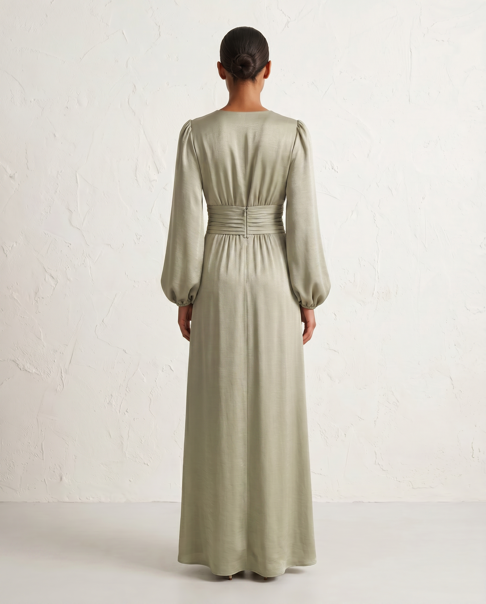 Robe Elya Vert Sauge