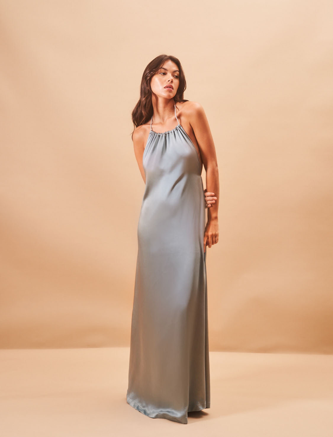 Ice Blue Sofya Dress