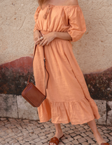 Maria Dress Apricot